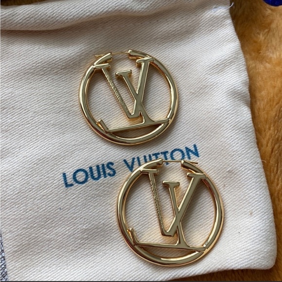 Lv earrings - Picture 1 of 3
